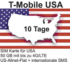t-Mobile USA Prepaid SIM con