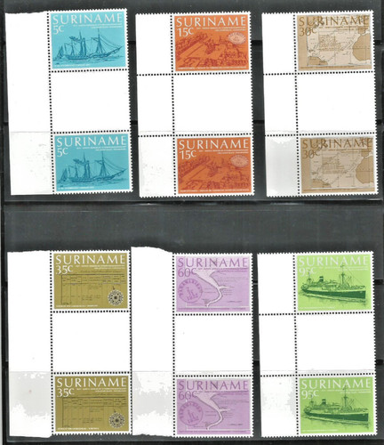 Suriname 1977 mappe battelli - 1977,