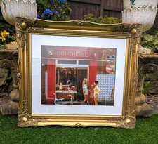 Saint-Tropez Boucherie' by Slim Aarons Edizione Aperta - Disponibile Consegna 