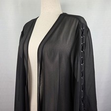 Accappatoio kimono nero