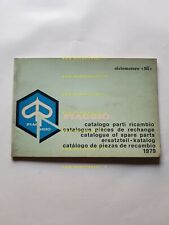 Piaggio SI 50 1979 catalogo ricambi originale spare parts catalogue