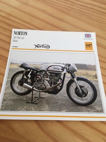 Norton 350 500 - manx, 1957