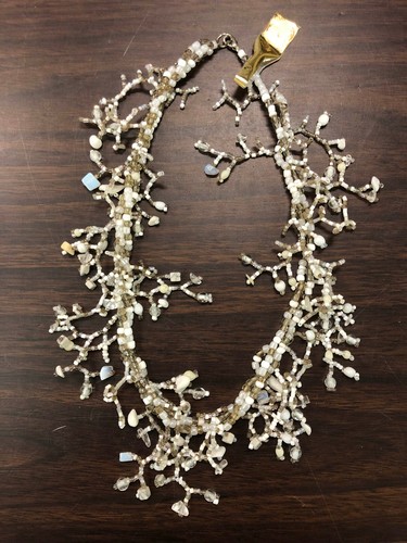 Collana girocollo perline - collana, e