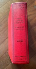Dizionario latino italiano - dizionario,