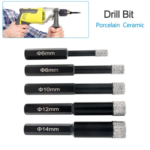 Drill bit cutter porcelain - drill,