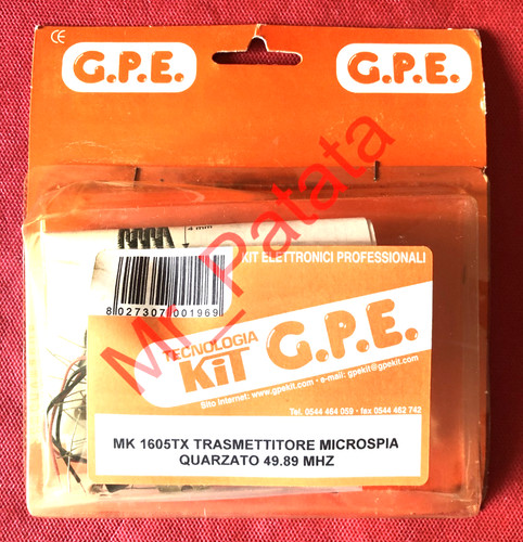 Mk1605tx gpe trasmettitore - mk1605tx,