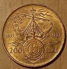200 Lire Centenario Lega