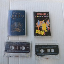2x Classic Queen Cassette Tape 1992 Queen Greatest Hits & A Kind Of Magic