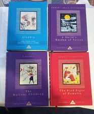 Set of 4 Everyman's Library  Children's  Classics Hardcover. Pristine Condition 
