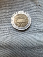 moneta da 2 euro rara VERTRAG