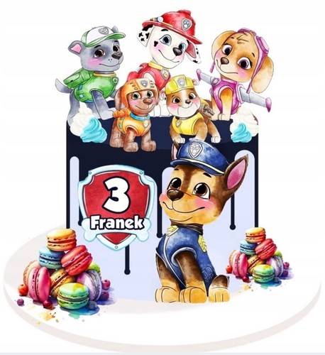 Paw patrol commestibile festa - patrol,