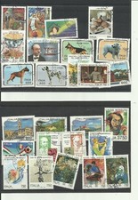 Francobolli  annate usati