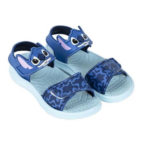 Eva stitch beach slippers blue - stitch,