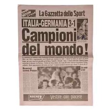 Dino Zoff Newspaper Giornale Autografato Autografo PROOF Gazzetta dello Sport