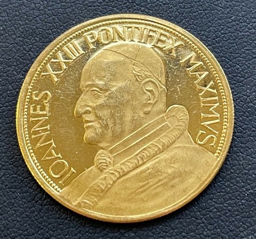 Medaglia oro papa giovanni - oro,