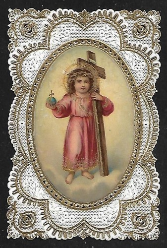 Santino merlettato bambin - il,