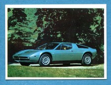 AUTO FLASH - Ed.COX - Figurina/Sticker n. 134 - MASERATI MERAK -New