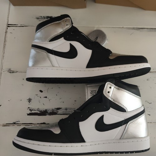 Air jordan high silver - 1,