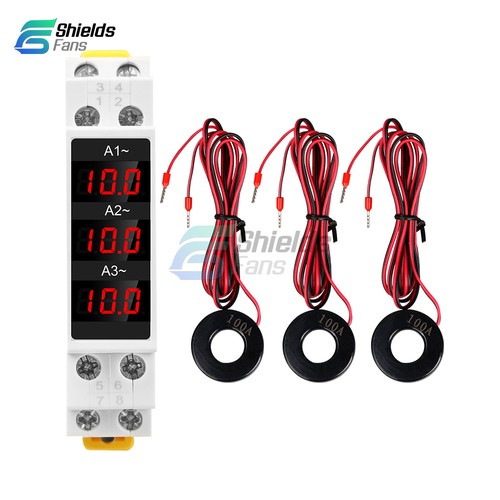Voltmetro 500v 100a din - voltmetro,