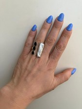 Anello In Argento 925 Zaffiro