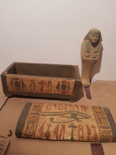 Rara antica scatola ushabti - antica, in