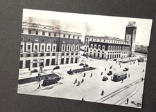 Cartolina Pescara- Corso Italia e Municipio. 1940.
