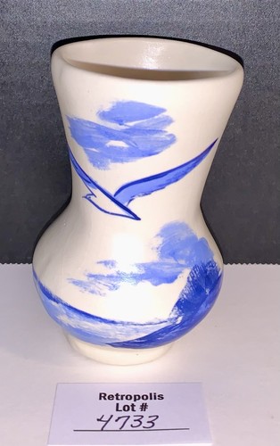 Vaso ceramica gabbiano - in,