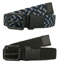 SG Cintura uomo intrecciata LEVI'S articolo 226668 STRETCH BELT PERFORMANCE WEAV