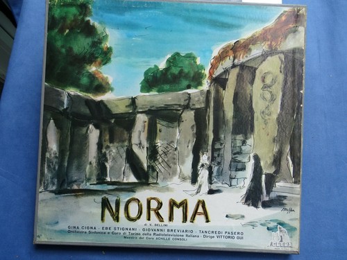 Bellini norma cofanetto lp - norma, 3
