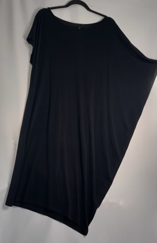 Abito eileen fisher nero seta - nero,