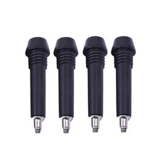  4 PZ Carbon Acciaio Tungsteno Acciaio Trekking Pole Tips Bastoncini da