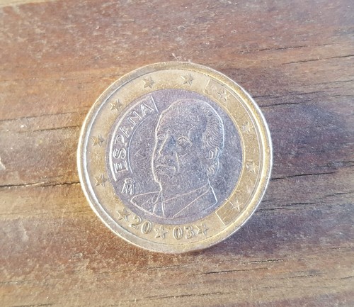 Moneta euro spagna - 1, espana