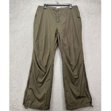 Pantaloni da sci neve Banana Republic donna 12 verdi foderati vita media escursionismo coulisse