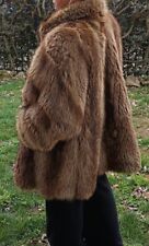 Pelliccia Procione Vintage Taglia Forte