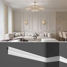 HCR524 - Cornici per parete boiserie da 2 metri, in duropolimero bianco rigido (