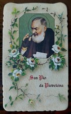 SANTINO PADRE PIO IMMAGINETTA