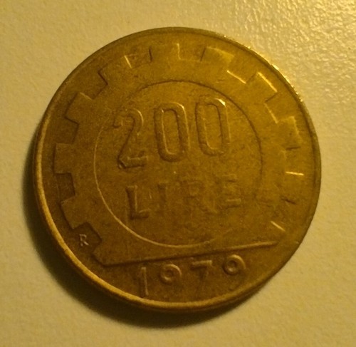 Moneta 200 lire 1979 - 1979,