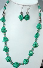 Collana antica orecchini