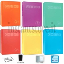 Album Fotografico per 100 200 300 foto 13x19 13x18 new color pastello a tasche