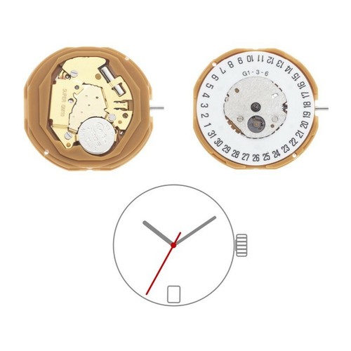 Miyota gm10 complete movement - miyota,