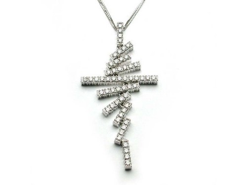 Collana croce damiani 20011188 - croce,