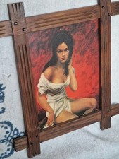 stampa vintage anni 60 70 Girl