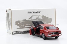 1:18 Minichamps Ford Capri MKI RS 2600 Rosso/Nero 1970 apertura 150 089076