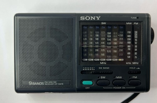 Sony icf sw15 piccola radio - sony, icf-sw15
