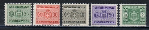 Luogotenenza 1945 segnatasse - luogotenenza,