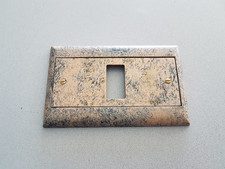 PLACCA MOSTRINA FERRO METALLO