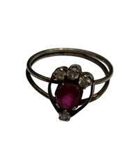 Vintage Tedesco Argento Doppio