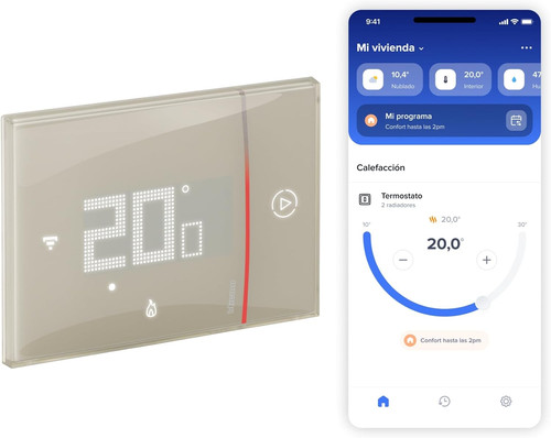 Smarther with netatmo - with,