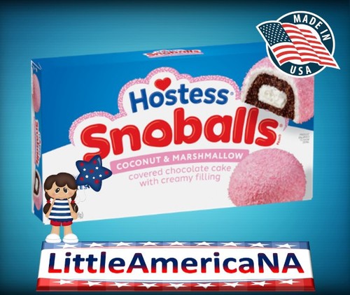 Hostess pink snoballs - hostess, le