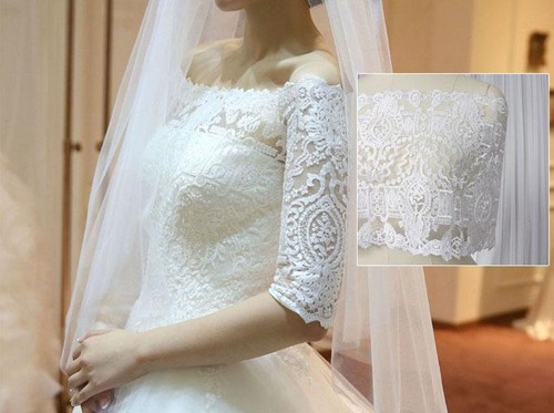 Abito sposa ricamato da - da,